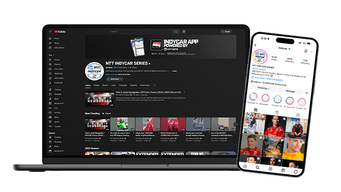 INDYCAR YouTube channel